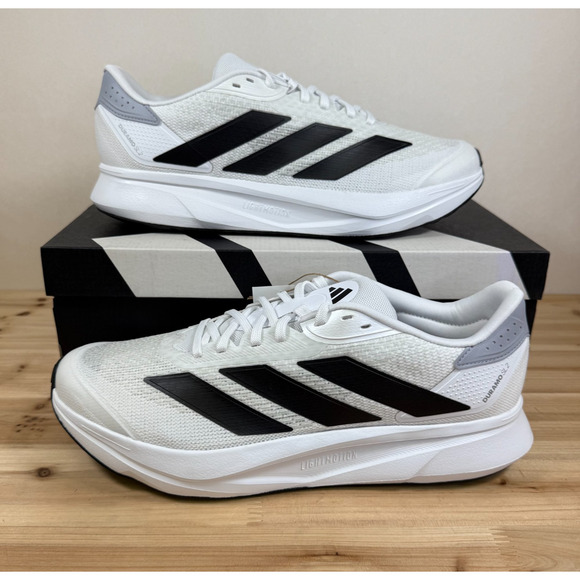 Adidas Duramo SL2 Running shoes Mens 12 IH8215 Cloud White Black Grey NEW NIB - Picture 1 of 10